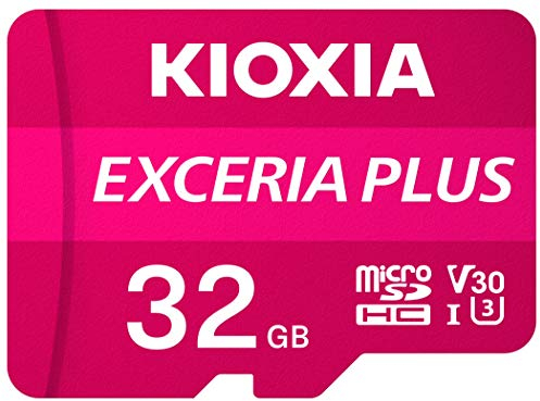 KIOXIA SD MicroSD Card 32GB 98MB/s Kioxia Exceria Plus U3 V30 4K Video Recording