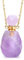 Jeulia Amethyst Healing Crystal Necklace: Hollow Bottle Pendant Reiki Energy Quartz Crystal Necklace Balancing Chakra Spiritual Gemstone Jewellery for Women Mum Gift (Amethyst)
