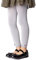 NOQ Collants sans Pied Filles avec nœuds Leggings Opaques Microfibre sous Jupe Ballet, Paloma Grey 10/11 Ans (140/146 cm)
