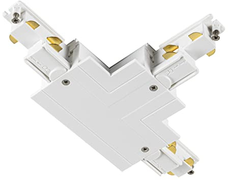 SLV T-Verbinder für S-TRACK 3-Phasen-System/Erde außen rechts, weiß, dimmbar
