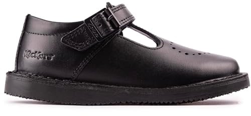 Kickers Kopi Heart T Bar Shoes