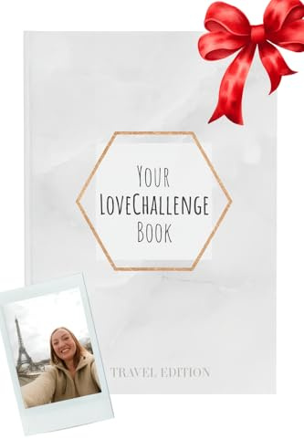 YourLoveChallenge® Reise Edition - Travel Challenge Buch zum Ausfüllen für Urlaub, Weltreise & Städtetrip – Inspirierendes Geschenk für Weltenbummler, Abenteurer & Reiseliebende