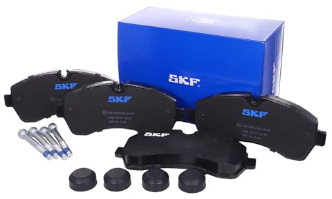 SKF Scheibenbremse Bremsbelag VKBP 80115-4er Set - Position Vorderachse Höhe 93mm Länge 203mm Breite 131mm Dicke 21mm - OE Qualität