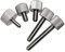 M2,5 Rändelschrauben Daumenschraube Rändel mit achsparallelen Rillen Edelstahl 20 Stück M2,5 Vis à Moletées Acier Inoxydable 20 pièces (M2,5 x 8 mm)
