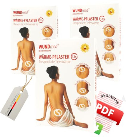 Regelschmerz Pflaster, Medizinprodukt - Wärmepflaster zur Schmerzlinderung bei Krämpfen, wohltuende, therapeutische und konstante Tiefenwärme bei Schmerzen während der Menstruation (3)