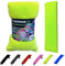 Bouillotte Micro-onde au Blé - Coussin Chauffant pour Épaules, Cou et Bouillotte Dos - Bouillotte Cervicale - ThermoDR, Citron vert