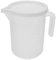 Luxshiny Pichet De Mesure De 1 Litre 1000Ml Pichet De Mélange En Plastique Avec Couvercle Pichet Verseur Récipient De Pour Produits Chimiques De Piscine À Pelouse Huile De Moteur