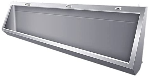 QUSYZD Wall Mounted Urinal, 100Cm Lengthened 304 Stainless Steel Trough for Schools & Public Places, Smart Sensor, Splash-Proof Men's Urinal,One Sensor-59 * 11.8 * 25.6in