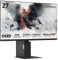 KOORUI S2721XO 27 Inch Gaming Monitor, 240Hz, QD-OLED, QHD 1440P, 0.03ms, HDR 400, Adaptive Sync, Lifting Adjustable, VESA Mountable, HDMI/DP, Low Blue Light, 99% SRGB