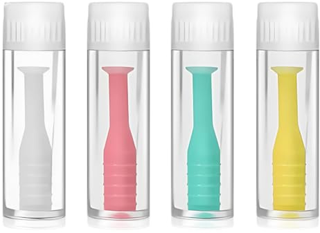 ZORTVUL 8Pcs Ventouses Pour Lentilles Contact, Inserteur Lentilles Contact, Lentilles Contact Dissolvant, Conception Hygiénique Et Ergonomique, Pour Lentilles De Contact Rigides Rgp