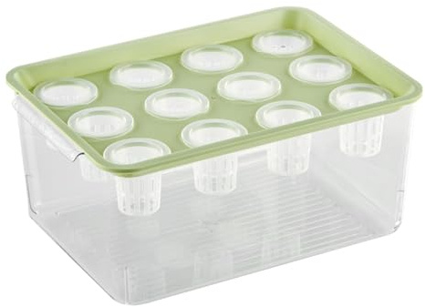 yakermur Aquaponic Pflanzer und Aquarium, Aquaponic Pflanzer und Aquarium für Fische - Anlagenverteilungsstation - Blumenverbreitungsstation Vase für Hydrokulturpflanzen Wohnkultur