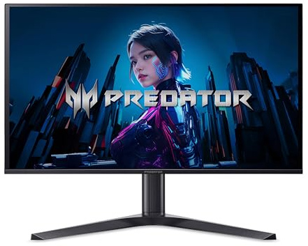 Acer Predator X27UZ1bmiiprx 68 cm (27) QD-OLED Gaming Monitor schwarz [Energieklasse F] (UM.GXXEE.113)