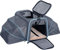 Petsfit erweiterbare Transporttasche Katze und Hund Transportbox Katze mit weichen Kissen & Schultergurt Tragetasche Hund Auto Reise Katzentasche Transporttasche Atmungsaktiv