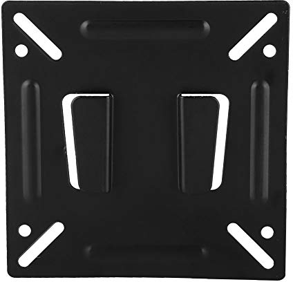 Regun Monitor Wall Mount, Universal Low Profile RV TV Aluminum Wall Mount Holder with Screws, Anti-Tilt Design for 14-32 Inch LED, LCD, OLED Flat Screens