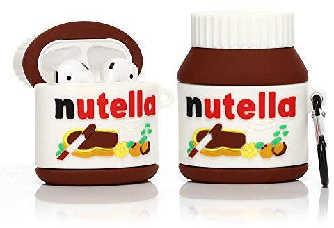 YIGEYI Silikon Hülle Kompatibel mit Airpods 1 & 2 Funny Cute 3D Cartoon Case Cover[Getränkedosen Serie] (Schokoladensoße)
