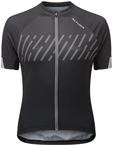 Altura Womens Airstream Shortsleeve Jersey - Black - 14