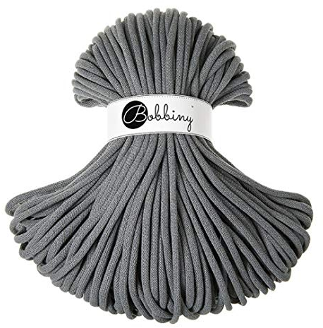 Bobbiny Jumbo 9 mm Rope-Garn 100 m Kordel (Steel)