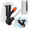 AKOFIC Aspirateur Piscine, Aspirateur Piscine Hors Sol Manuel à Vide avec Brosse et 5 Pôles et Sac en Filet, Portable Mini Aspirateur Accessoires de Nettoyage pour Étang Spa Fontaine Bassin Piscine