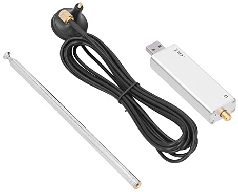 Tuner RTL SDR R820T2 V3 RTL2832U + Antenne + Kit de Base D'antenne pour Balayage Radio