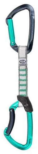 CLIMBING TECHNOLOGY Lime Set 12 cm NY Anthracite/Blue Marine Nastro espresso, Adulti Unisex, Multicolore (Multicolore), Taglia unica