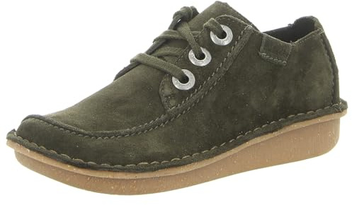 Clarks Torhill Moss Womens Light Tan Nubuck, 5.5