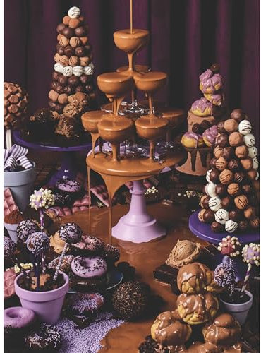 Piecework Chocolat 1000 Piece Puzzle for Adults, Challenging Jigsaw with Decadent Chocolate Imagery, Soft-Touch Puzzle Gift - 19.25 x 26.6 inches