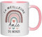 Tasse à café 'La Meilleure amie du monde', cadeaux d'anniversaire et de Noël pour meilleure amie 11 OZ