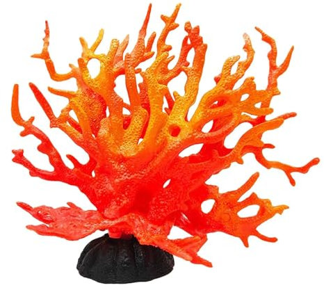 Decorazioni Per Acquario - Piante Marine Decorative In Corallo Finto | Corallo Artificiale Per Acquario Corallo Finto A Forma Di Ramo | Per Decorazioni Per Acquari In Più Colori Per Terrari
