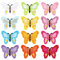 KGDUYC 12 Stück Flicken zum Aufbügeln- Schmetterling Bügeleisen auf Patches für Kleidung Blume gestickt Applique Patches bügelflicken Reparatur für Kinder DIY T-Shirt Jeans Kleidung Taschen