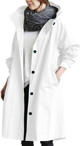 Manteau De Pluie Femme Coupe Vent Veste Imperméable Longue Vetements Impermeable Imperméables Manteaux À Capuche Ciré Poncho VêTements ImperméAbles Femme Veste de Hiver Long Femmes
