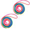 ibasenice 2 Pièces De Ficelle Corde à Fleurs pour Enfants Trousse De Décoration Serviettes Astuces Porte-clés Pendentif Outils De Carte De Bord Porte-Serviettes en Assiette Chiffon