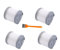 Vuzmode Filtro HEPA di ricambio, for Cecotec Conga Rockstar 500 Ultimate Xtrem, for aspirapolvere Conga Rockstar 700, pezzi di ricambio for pulitori Filtro per aspirapolvere(4pcs)