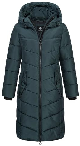 NEW VIEW Damen Steppmantel gesteppter Parka mit Kapuze wasserabweisend L60422FC00