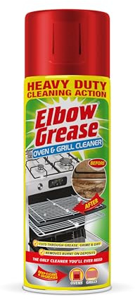 JMS WE CREATE SMILE Heavy Duty Oven & Grill Cleaner 400ml – Powerful Degreasing Spray Removes Burnt-On Grease, Carbon & Grime – Deep Clean for Ovens, BBQ Grills, Racks & Hobs.