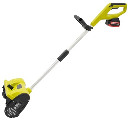 DSYOGX - Schneefräse Akku, Schneefräsen Schneeschieber Batteriebetriebene Handheld Akku-Schneefräse Batteriebetrieben für Schneeräumung,Max. Schnee-Eintrittshöhe: 16cm, Max. Wurfweite: 8m