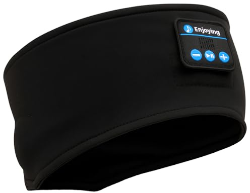 LEVMEK Casque de Sommeil Bluetooth 5.0 Bandeau Sport, Écouteurs pour Dormir