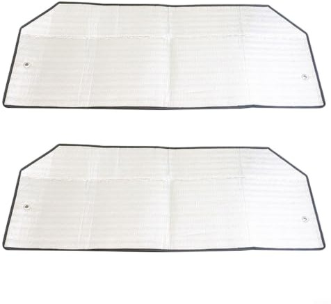 Silberne Aluminiumfolie Klimaanlagenabdeckung mit verstellbaren Riemen für Außengeräte Schutz vor Regen, Sonne und Staub 1,5 für HP Größe 2 (120 x 50 cm)
