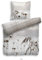 Heckett Lane Bettwäsche 100% Baumwolle Troy 135x200 (80x80) Naturell