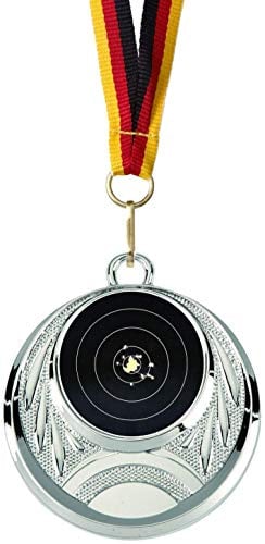 Verlag Reiner Kullack 10er-Set Medaillen »Schießen«, mit 25 mm Sportfoto-Emblem (Folie, bunt)