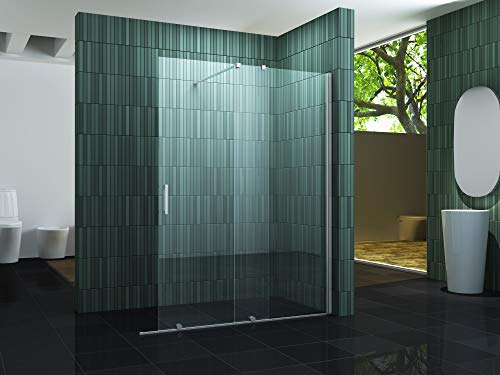 8 mm Schiebetür - Duschwand SCROLL 120 x 200 cm