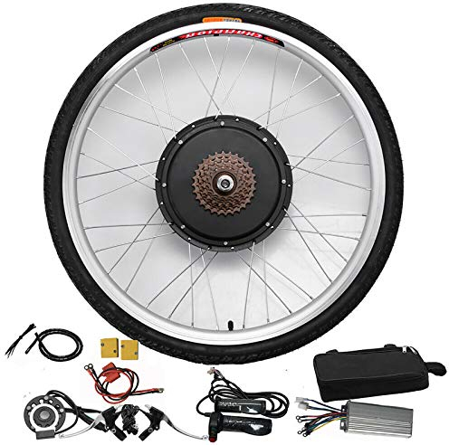Ebike Umbausatz 26 Zoll Elektrofahrrad Nachrüstsatz Kit 48V 1000W E-Bike Hinterrad Conversion Kit