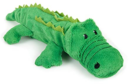 Petface Planet Carlos the Crocodile Eco Friendly Hollow Plush Dog Toy Made From Recycled Plastic Bottles