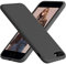 Vooii for iPhone 8 Plus Case, iPhone 7 Plus Case, Soft Silicone Gel Rubber Bumper Case Microfiber Lining Hard Shell Shockproof Full-Body Protective Case Cover for iPhone 7 Plus /8 Plus - Dark Gray