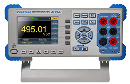 PeakTech 4094 – Grafisches Tischmultimeter ~ 55.000 Counts ~ mit TFT & RS-232 Schnittstelle