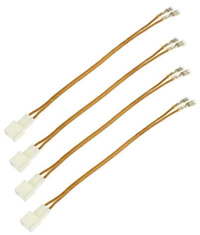 A ABSOPRO Lautsprecher Verbinder Kabelbaum Adapter Stecker für Jeep (Satz von 4)