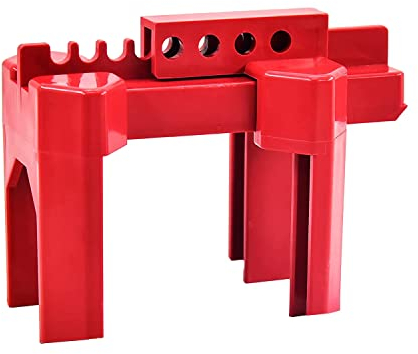 Kugelhahn Arretierung, Kugelhahn, verstellbar, klein, für Außendurchmesser 1/2 2-1/2 , Rot