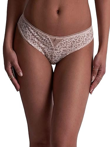 Aubade Damen 1a Illusion Fauve Unterwäsche, Der Blanc, L