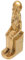 Happyyami Sphinx Figuren Harz Ägyptische Gott Statue Antike Ägyptische Sphinx Sammelfiguren Mythologie Pharao Dekoration Schreibtisch Tisch Feng Shui Ornamente (golden)