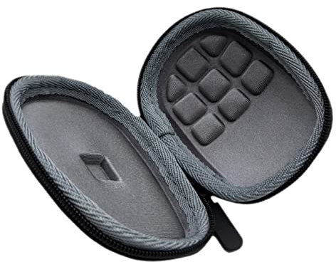 CAXUSD Wireless Mouse Protection Box Eva Hard Case Portable Scratch-Resistant Storage Pouch for Travel and Home Organization