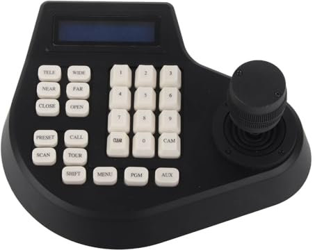 Analog 3D Joystick PTZ Controller for CCTV Dome Cameras Compatibility with D/P RS485 with LCD Display